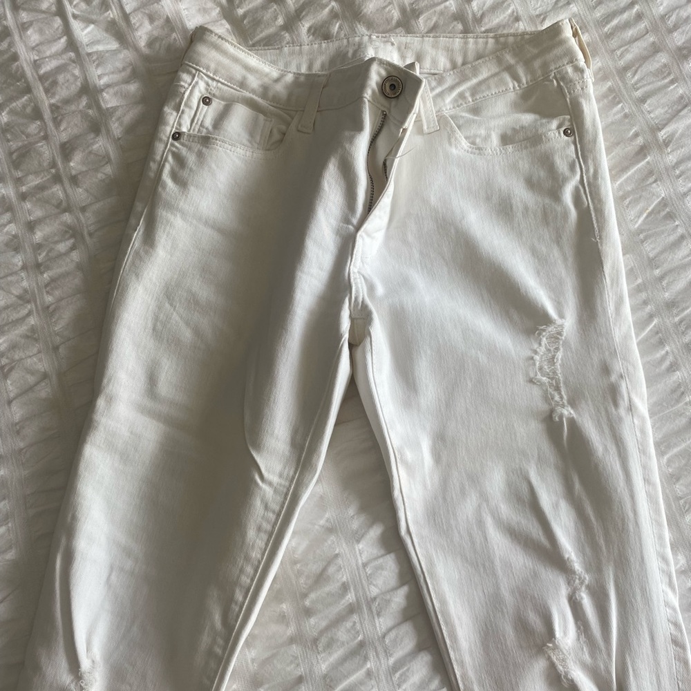 White Zara jeans